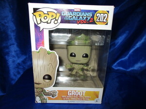 希少★入手困難/FUNKO/POP/MARVEL【GROOT・グルート】-202