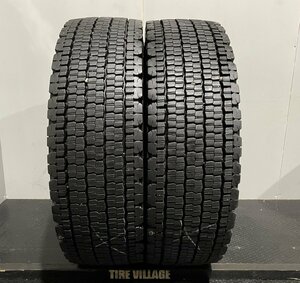 札幌発 引取OK BS W905 295/80R22.5 153/150J 22.5インチ トラックタイヤ スタッドレス 2本 19年製 バリ溝 トレーラーヘッド バス (TT038)