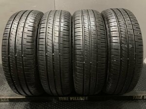 DUNLOP ENASAVE EC204 185/60R15 15インチ 夏タイヤ 4本 23年製 バリ溝 シエンタ ヤリス ヴィッツ フィット等　(TF279)