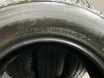 BS BRIDGESTONE V600 195/80R15 107/105L LT 15インチ 夏タイヤ 4本 22年製 バリ溝 ハイエース キャラバン等　(VTG770)_画像9