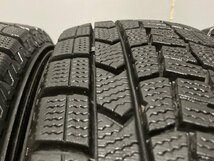 DUNLOP WINTERMAXX WM02 155/65R14 14インチ スタッドレス 4本 バリ溝 タント ワゴンR スペーシア ミライース等　(TA964)_画像6