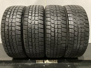 DUNLOP WINTER MAXX WM02 205/60R16 16インチ スタッドレス 4本 19～20年製 ジューク ステップワゴン ヴォクシー等　(TB029)