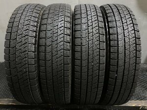 BS BRIDGESTONE BLIZZAK VRX2 145/80R13 13インチ スタッドレス 4本 バリ溝 モコ スペーシア タント N-BOX等　(VTJ801)