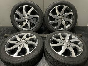 【DUNLOP ENASAVE EC204 165/55R14】夏タイヤ【日産 ルークス 純正ホイール 14インチ 4.5J4HPCD100+50】23年製 バリ溝　(TH014)