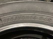 新品 YOKOHAMA BluEarth AE-01F 175/70R14 14インチ 夏タイヤ 4本 21年製 ヤリス フィット シエンタ ヴィッツ等　(VTF873)_画像9