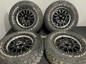 【TOYO OPEN COUNTRY R/T 235/70R16】夏タイヤ【NITRO POWER ナイトロパワー 16インチ 7J5HPCD114.3+40】21年製 バリ溝 デリカD:5等 MTK515