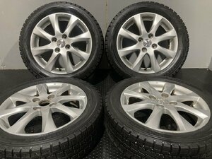 【DUNLOP WM01 165/60R15】スタッドレス【三菱 デリカD:2 純正ホイール ENKEI製 15インチ 4本 4.5J4HPCD100+45】バリ溝　(MTD513)