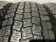 GOODYEAR ICENAVI CARGO 195/80R15 107/105L LT 15インチ スタッドレス 4本 19年製 バリ溝 ハイエース キャラバン等　(TA980)_画像6