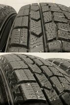 【DUNLOP WINTER MAXX WM02 145/80R13】スタッドレス【スチールホイール 13インチ 4J4HPCD100】ハブ径60mm バリ溝　(MTG496)_画像9