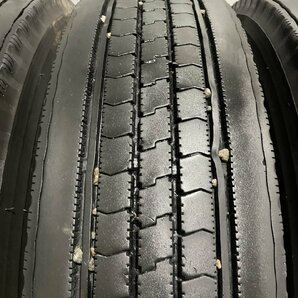 札幌発 引取OK BS R225 225/90R17.5 127/125L 17.5インチ トラックタイヤ 夏タイヤ 6本 19年製 バリ溝 4t レンジャー等 (TT043)の画像3