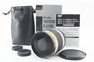 ★極上美品★ケンコー KENKO MIRROR LENS 500mm F6.3 DX ミラーレンズ FXマウントアダプタ★　R4381＃700