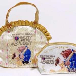 ☆美女と野獣☆スーベニア　ランチケース＆ポーチ　Disney　TDL【新品・未使用品】販売終了品