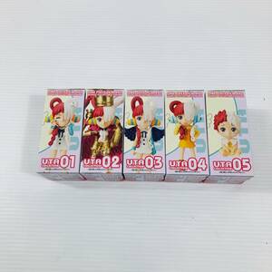 1円～　【新品未開封】WCF　ONE PIECE FILM RED ワールドコレクタブルフィギュア UTA COLLECTION５種 ワンピース ウタ フィルムレッド 