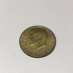 20763☆アメリカ 1965年 リバティコイン 銀貨 ハーフダラー