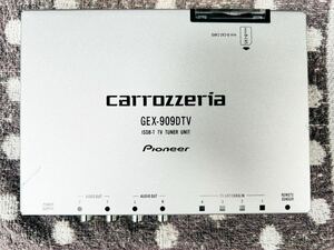 カロッツェリア carrozzeria GEX-909DTV 4X4フルセグ地デジチューナー 