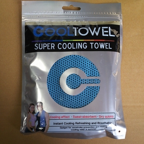 ◎クールタオル ヒンヤリ気持ちいい!ブルー