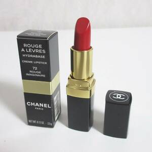 CHANEL シャネル 口紅 rouge a levres hydrabase creme lipstick 72 rouge imaginaire 3.5g　yg5194