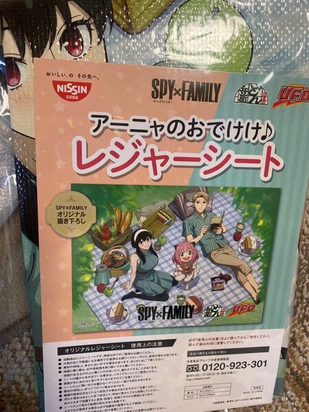 SPY×FAMILY アーニャキャップ4個とレジャーシート