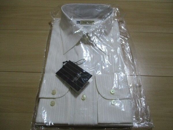 新品 サビサビ SABISABI 白 長袖シャツ 50 41 日本製 レナウン