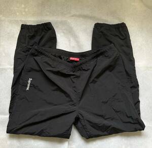 希少 14a/w Supreme warm up pants XL 36 black パンツ 黒 ブラック Pant ナイロン
