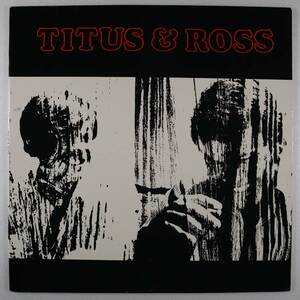 米Orig * TITUS & ROSS - same * 1970年 US Private 自主盤 黄昏サイケ・フォークSSWメロウ・メランコリック 準美品!!