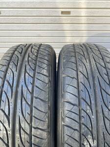 ダンロップ LM703 13年製 仮組試走のみ 195/60r14 DUNLOP 14インチ