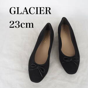 MK3955*GLACIER* Gracia * lady's ballet shoes *23cm* black 