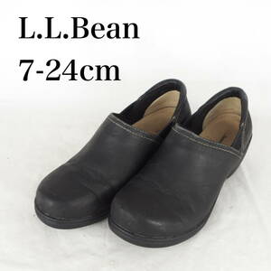 MK4052*L.L.Bean*エルエルビーン*レディーススリッポン*7-24cm*黒