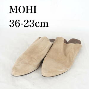 MK4196*MOHI*mohi* lady's mules *36-23cm* beige 