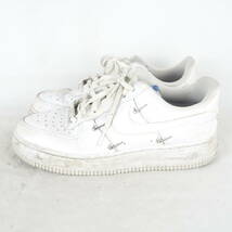 MK4206*NIKE AIR AIR FORCE 1*ナイキ*レディーススニーカー*US6.5-23.5cm*白_画像3