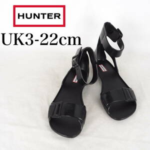 MK4275*HUNTER*ハンター*レディースサンダル*UK3-22cm*黒