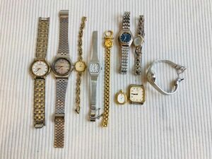 kms03▼腕時計 10点おまとめ/レディース メンズウォッチ SEIKO.CITIZEN.CASIO 未稼働 ジャンク時計▼