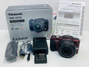 ma03▼Panasonic DMC-GF5 LUMIX デジタルカメラ14-42㎜ H-PS14042 カメラ 付属品 可動品▼n