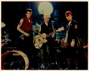 ■美品・稀少・ストレイキャッツ／STRAY CATS カラー写真・プロマイド■送料￥185～(全国一律・離島含む)