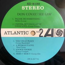 LP ノーザン・ソウル~モッズ~R&B名作 DON COVAY/SEE-SAW[US盤:'66年作品:哀愁のメロウリズム＆ブルース「MERCY,MERCY」収録!!]★名盤探検隊_画像4