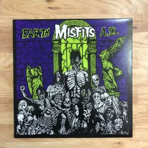 LP MISFITS/EARTH A.D. / WOLFS BLOOD[US盤:両面MASTERDISK:163g盤:'83年2作目:GLENN DANZIGボーカルで制作された最後のミスフィッツ作品]