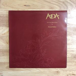 LP DEREK BAILEY/AIDA[UKオリジナル:初年度'80年PRESS:INCUS 40:MADE IN GREAT BRITAINスリーヴ:typography JAMIE MUIR:間章へ捧げた名作]