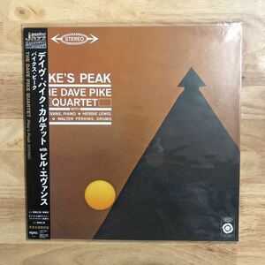 LP ジャズ・アナログ・レジェンダリー・コレクション DAVE PIKE QUARTET デイヴ・パイク/PIKE'S PEAK[22年国内ソニー最新PRESS:BILL EVANS]