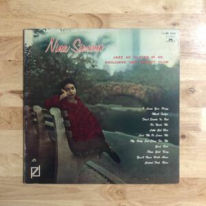 LP 初版'71年見開きジャケット NINA SIMONE ニーナ・シモン/ファースト・アルバム[国内盤:解説見開き内記載:素晴らし演奏と歌声JAZZvo傑作]