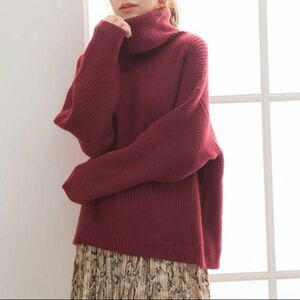 タートルネック ニットプルオーバー 夢展望 GRL H&M ZARA 神戸レタス タートルニット