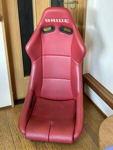 BRIDE PROS full bucket seat full backet red bride 