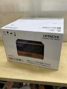 【未使用 未開封】HITACHI コンベクションオーブントースター HMO-F100 R メタリックレッド 