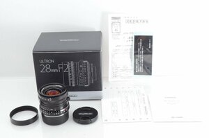 #A684 ★新品級！★Voigtlander ULTRON 28mm F2 for LEICA M-mount フォクトレンダー ライカ ウルトロン Mマウント