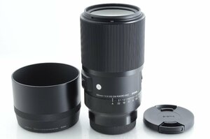 #A567 ★極上品！★SIGMA 105mm F2.8 DG DN MACRO Art for SONY Eマウント シグマ ソニー マクロ アート