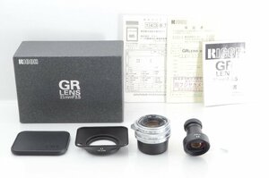 #A847 ★新品級！★RICOH GR LENS 21mm F3.5 for Leica L-mount L39 リコー ライカ