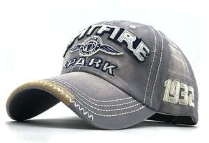 キャップ 帽子 (F506) メンズ レディース クラシック ゴルフ 野球帽 オシャレ 調節可能 アウドドア UVカット 男女兼用　グレー