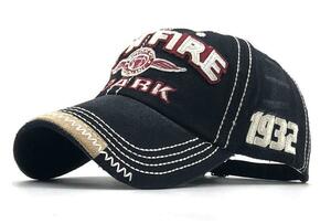 キャップ 帽子 (F507) メンズ レディース クラシック ゴルフ 野球帽 オシャレ 調節可能 アウドドア UVカット 男女兼用　黒