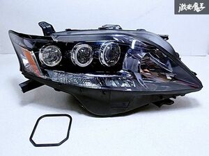 レクサス 純正 RX GYL10W AGL10W GGL10W LED ヘッドライト レンズ 右側 運転席側 KOITO コイト 48-117 81145-48861 打刻印:42 前期 棚S-1