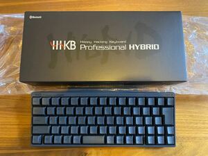 【状態非常に良好/付属品完備】PFU キーボード HHKB Professional HYBRID Type-S 日本語配列／墨 PD-KB820BS