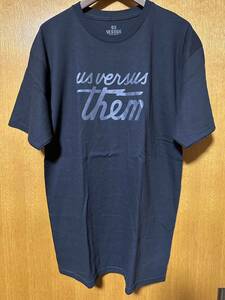 新品未使用品 US VERSUS THEM Tシャツ 黒 Lサイズ アスヴァーサスゼム 検索/ KUSTOM STYLE MOONEYES STUSSY HUF